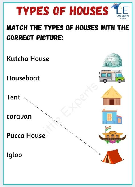 Class 2 Evs Worksheets, Evs Worksheet For Class 1 Air, Types Of Houses Worksheet, Evs Worksheet For Class 1, Cvc Passages, Third Grade Science Worksheets, Evs Worksheet, Worksheet For Class 2, English Poems For Kids