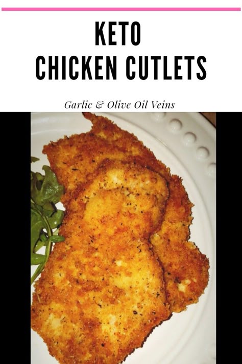 Keto Chicken Pork Rinds Recipes, Keto Chicken Fried Chicken, Keto Chicken Schnitzel Recipe, Low Carb Crispy Chicken Cutlet, Keto Turkey Cutlet Recipes, Low Carb Chicken Cutlet Recipes, Keto Veal Cutlet Recipes, Low Carb Chicken Cutlets, Keto Fried Chicken Recipes