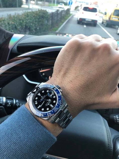 Rolex Gmt Master Ii Batman, Rolex Gmt Batman, Gmt Batman, Batman Watch, Rolex Gmt Master 2, Rolex Batman, Timeless Watches, Movado Watch, Classy Suits