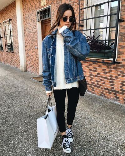 Jean Jacket Outfits, Denim Jacket Outfit, 2024 Outfits, Coat Outfit, Legging Outfits, Oversized Denim Jacket, Mode Inspo, Water Colour, Mode Inspiration