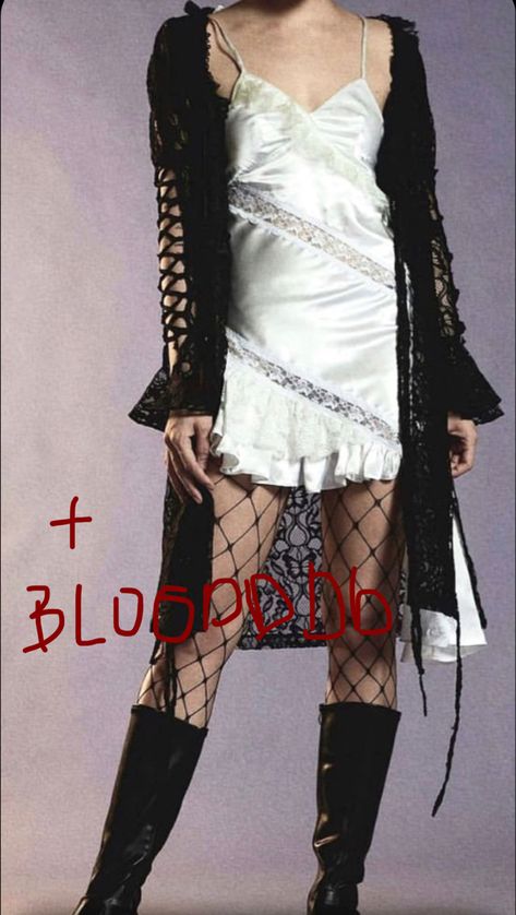 Buisness Goth Outfit, Band Outfits Stage Grunge, 1960s Female Fashion, Eccentric Party Outfit, London 90s Fashion, Rocker Punk Outfits, 1980s Club Fashion, Dark Maximalism Fashion, Feminine Punk Fashion