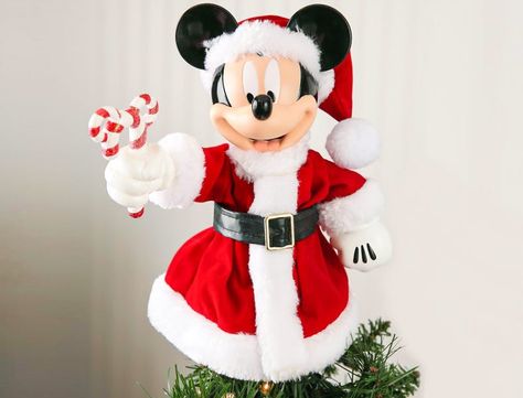 Disney Mickey Mouse Tree Topper, Only $32 at Zulily Mickey Mouse Tree Topper, Mickey Mouse Tree, Mickey Mouse Christmas Tree, Disney Christmas Tree, Lampoon's Christmas Vacation, Mouse Christmas, Gift Drawing, Mickey Christmas, Mickey Mouse Christmas