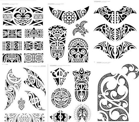 Maori Tattoo Designs and Meanings - Yahoo Image Search Results Maori Tattoo Meanings, Simbols Tattoo, Unalome Symbol, Stammestattoo Designs, Purple Butterfly Tattoo, Japanese Tattoo Artist, Butterfly Tattoos Images, Tattoo Sleeve Filler, Maori Tattoos