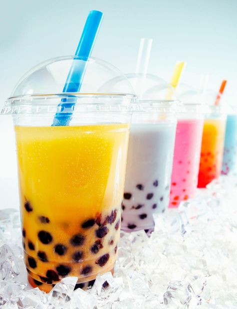 Bubble Tea Recipes, Homemade Bubble Tea, Boba Tea Recipe, Bubble Tea Recipe, Homemade Bubbles, Bubble Tea Boba, Boba Drink, Daniel Fast, Milk Shakes