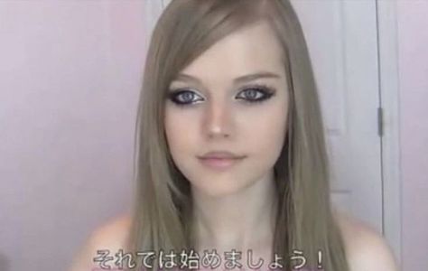 Dakota Rose, Doll Makeup, Blonde Hair, A Woman, Blonde, Makeup, Hair, Blue, Doll Make Up