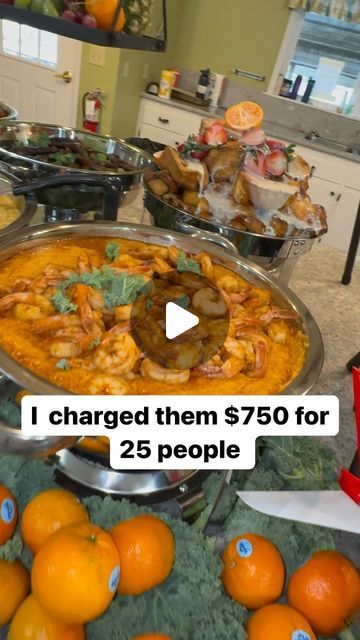 Bernard Hardison on Instagram: "I traveled to do a brunch for $750 for 25 people ‼️‼️🥂🥂🥂 #foodporn #foodphotography #brunch #explorepage✨ #explore #explorer #foodnetwork #foodstagram #foodblogger #healthyfood #foodie #foryou #foryoupage💙 #foryoupage #food #fypシ #fyp #followforfollowback #hellskitchen #viralfood #brunette" Catered Brunch Buffet, How To Cater For 50 People, Buffet Setup Food Displays, Chafer Buffet Presentation, Brunch Display Ideas, Buffet Set Up Ideas Display, Brunch Food Display, Catering Ideas Food Buffet Tables, Group Food Ideas