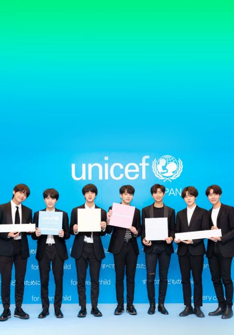 #BTS×Unicef Unicef Poster, Bts Unicef, Bts Group, Bts Jungkook, Bts, Education, Human, Collage, Signs