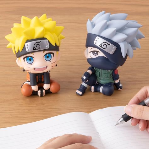 Naruto Shippuden - Rukappu Naruto Uzumaki & Kakashi Hatake (MegaHouse) Nendoroid Anime, Hatake Kakashi, 3d Modelle, Naruto Kakashi, Anime Figurines, Anime Merchandise, Clay Figures, Kakashi Hatake, Naruto Anime