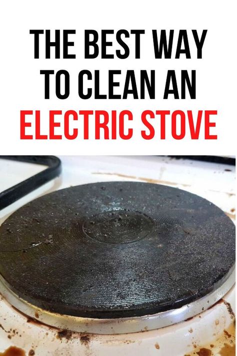 How To Clean Stove Top Burners, How To Clean Electric Stove Burners, Clean Electric Stove Top, Cleaning Stove Burners, Stove Cleaning Hacks, Cleaning Stove, Clean Stove Burners, Stove Top Cleaner, Glass Top Stove