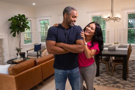 HGTV greenlights new series Married to Real Estate starring property pros Egypt Sherrod and husband Mike Jackson. Married To Real Estate, Egypt Sherrod, Mike Jackson, Hgtv Garden, Coffee Filter Flowers, Hgtv Magazine, Hgtv Dream Home, Mattress Cleaning, Good Bones