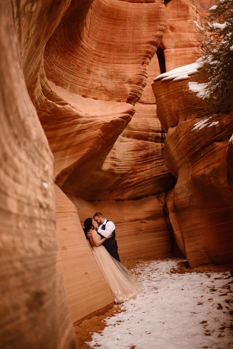 Antelope Canyon Wedding, Antelope Canyon Elopement, Slot Canyons Utah, Arizona Adventure, Best Places To Elope, Utah Elopement, Places To Elope, State Of Arizona, Slot Canyon