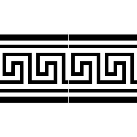 Frise Grec - Fer et Pierre - Ferronnerie d'art - Carreaux de ciment Black And White Tiles, White Tiles, Greek Key, Ibm Logo, Quilt Patterns, D Art, Company Logo, Tech Company Logos, Key