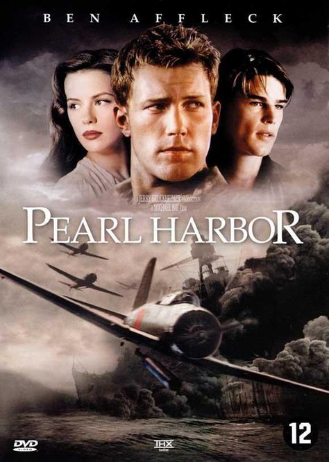 Pearl Harbor (Dutch) 27x40 Movie Poster (2001) Pearl Harbour Movie, Pearl Harbor Movie, Sean Faris, Tam Film, Perang Dunia Ii, Kim Coates, Ian Bohen, Sung Kang, Josh Hartnett