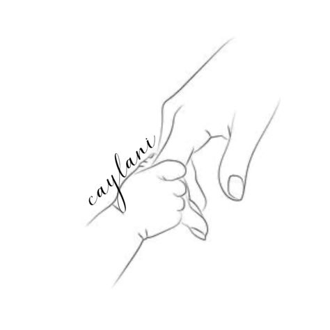 Family Outline Tattoo Ideas, Mom And Son Hand Tattoo, Mother And Son Holding Hands Tattoos, Mom And Baby Hand Tattoo, Baby Hand Tattoos For Moms, Baby Holding Finger Tattoo, Mum And Baby Tattoo, Baby Silhouette Tattoo, Baby Profile Tattoo