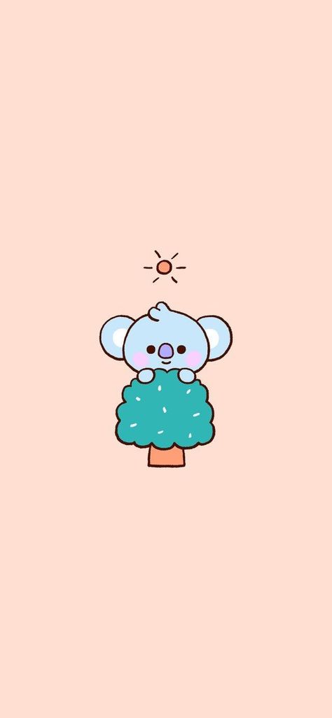 Imágenes y gif de BT21 #random #Random #amreading #books #wattpad Koya Bt21, Bt21 Wallpaper, Pen Drawings, Baby Wallpaper, K Wallpaper, Bts Drawings, Line Friends, Bts Chibi, Koala Bear