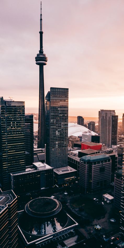 CN Tower, Toronto, buildings, 1080x2160 wallpaper Wallpaper Toronto, Toronto Photography, Canada Photography, Toronto City, Toronto Travel, Beautiful Scenery Pictures, Toronto Ontario Canada, City Wallpaper, City Photography