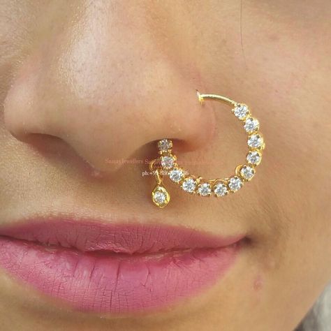 Nose pins to make you look dressy  Store location 's -  -2nd floor mantri mall  - 3rd block jayanagar -Rt street (chickpet) To order call/WhatsApp +91-8867676486 #nosepins #pressing #fashionjewellery #nosefashion #trending #pierced #bridalwear #casualwear #silvernosepins  #bangalorefashion #chennai #pune #maharashtra #Indianjewelry #gifting #weddinggifts Nath Design, Amrita Rao, Pune Maharashtra, Nita Ambani, Beauty Hacks Lips, Belly Piercing Jewelry, Nose Pins, Sweet Lips, Nose Pin