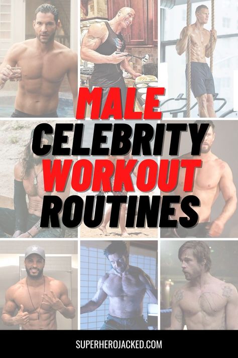 Male Celebrity Workout Routines Celebrity Workout Routine, Work Out Plans, Celebrity Workouts, Male Celebrity, Celebrity Workout, Workout Routines, Celebrities Male, Meal Plans, The Men