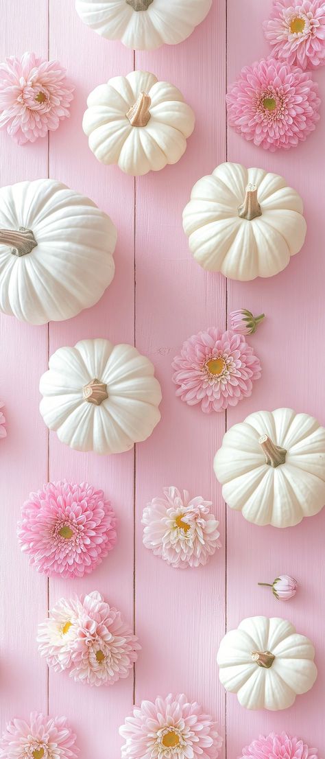 Pink Muse (@thepinkmuse) on X White Pumpkin Wallpaper, Pink Thanksgiving Wallpaper, Fall Wonderland, Pink Thanksgiving, Pumpkin Wallpaper, Pretty Pumpkins, Thanksgiving Wallpaper, Welcome Fall, Pink Halloween