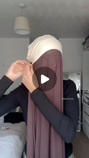 Hijab Undercap Tutorial, Tutorial Turban Hijab, Turban Hijab Outfit, Hijab Wrapping Styles, Muslimah Fashion Outfits Simple, Maryam Malik, Undercap Hijab, Hijab Turban Style, Hijab Colors