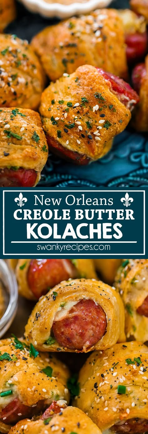 Creole Butter, New Orleans Creole, Sausage Appetizers, Creole Mustard, New Orleans Recipes, Louisiana Style, Cajun Dishes, Cajun Creole Recipes, Mardi Gras Food