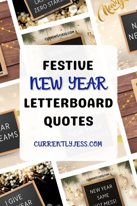 Caption For New Year, New Year Letter Board Quotes, New Year Letter Board, Quotes For The New Year, New Year Letter, New Year Words, Letter Board Quotes, Message Board Quotes, Best Words