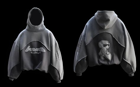 Hoodie Layout, Oversized Outfit Ideas, Hoodie Illustration, Fashion Souls, Streetwear For Men, Tech Hoodie, Trendy Shirt Designs, Diy Clothes Design, Stylish Hoodies