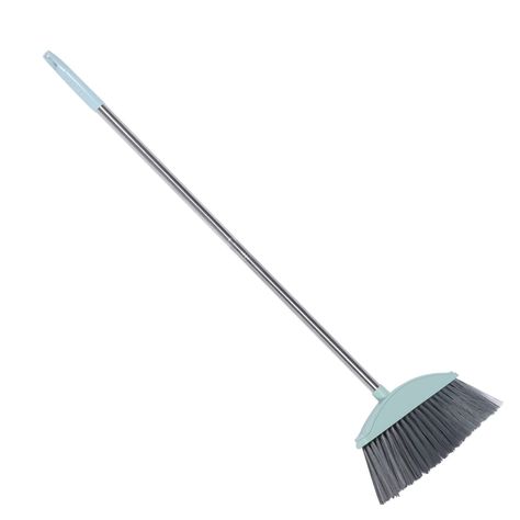 PRICES MAY VARY. Color1 Description  Heavy Duty Broom Floor Cleaning Broom Outdoor Indoor Handle Broom Angle Brooms Pet Hair Broom for Home Kitchen Garage Lobby Shop Office Courtyard Floor Cleaning  Features  -Color: Silver, Sky-blue -Material: Stainless Steel, Plastic; -Size: 87.30X30.40X3.00cm;34.31X11.95X1.18in   Package Including 1 x Broom Office Courtyard, Cleaning Broom, Push Broom, Kitchen Garage, Floor Cleaning, Ring Der O, Shop Office, Brooms, Frame Wreath