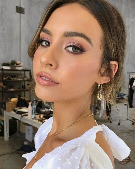 Boho Wedding Makeup, Simple Wedding Makeup, Wedding Makeup For Brunettes, Fall Wedding Makeup, Gorgeous Wedding Makeup, Wedding Hairstyles And Makeup, Wedding Eye Makeup, Wedding Makeup For Brown Eyes, Best Wedding Makeup