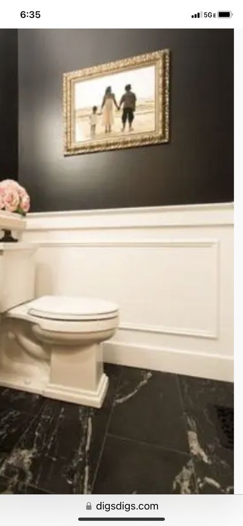 Powder Room Pedestal Sink, Chic Powder Room, Black Powder Room, Pink Layout, Traditional Powder Room, Modern Bathroom Light Fixtures, Modern Powder Rooms, Bathroom Pink, Slate Tile Floor