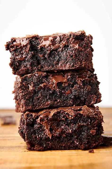 How To Make Box Brownies Moist, Better Box Brownies Recipe, Gooey Brownies Box Baking, Moist Chocolate Brownies Recipe, How To Make Brownie Mix Taste Homemade, Best Moist Brownies, Best Boxed Brownies Recipes, Making Box Brownies Better, Box Brownie Mix Hacks