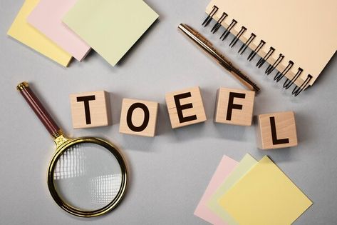 Toefl word acronym english exam or test | Premium Photo #Freepik #photo #education #study #letter #university Toefl Exam, Toefl Test, English Language Test, English Exam, Bullet Journal Banner, English Test, Listening Comprehension, Myers–briggs Type Indicator, Myers Briggs Type