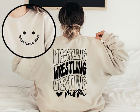 Wrestling Mom Shirt, Girls Wrestling Shirts, Wrestling Shirts Ideas Design, Wrestling Sweatshirts, Wrestling Mom Shirts Ideas, Wrestling Shirts Ideas, Wrestling Mom Shirts, Wrestling Shirt, Wrestling Shirts