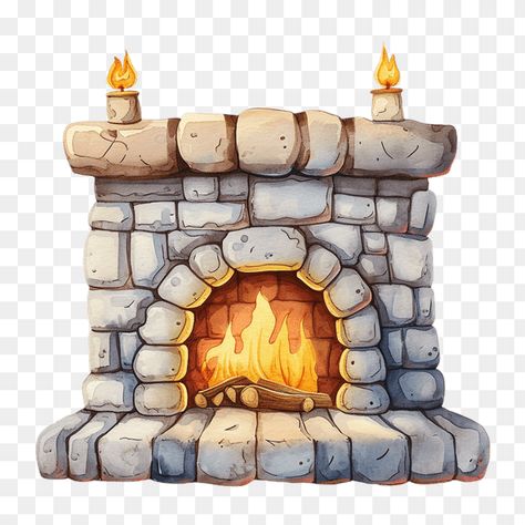 Stone Fireplace Clipart Fireplace Tattoo, Fireplace Cartoon, Fireplace Clipart, Fireplace Illustration, Fireplace Drawing, Winter Illustrations, Lion Clipart, Star Clipart, Texture Download