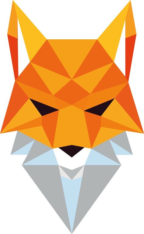 Low Polygon Fox Head illustration by Monty. Low Poly Animals, Poly Animals, Head Illustration, Geometric Fox, Fantastic Fox, Food Videography, Poly Art, Polygon Art, Low Poly Art