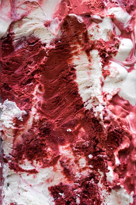 Red Velvet Cake Wallpaper, Red Ice Cream Aesthetic, Red Velvet Cake Ice Cream, Red Ice Cream, Ice Cream No Churn, Red Velvet Ice Cream, Red Velvet Aesthetic, Ice Cream Wallpaper, Ice Cream Menu