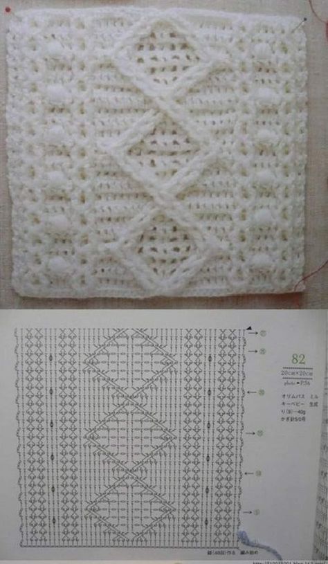 Triangle En Crochet, Crochet Cables Pattern, Jute Tas, Crochet Braid Pattern, Crochet Mens Scarf, Crochet Triangle Shawl Pattern, Crochet Cable Stitch, Crochet Stitches Diagram, Crochet Stitches Guide