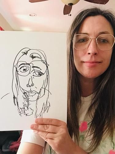 Face this Tucson artist as she draws your one-of-a-kind blind contour portrait Face Tracing, Blind Contour, Self Portrait Drawing, Blind Contour Drawing, Contour Drawing, Year 7, Comic Games, The Subject, Parenting Styles