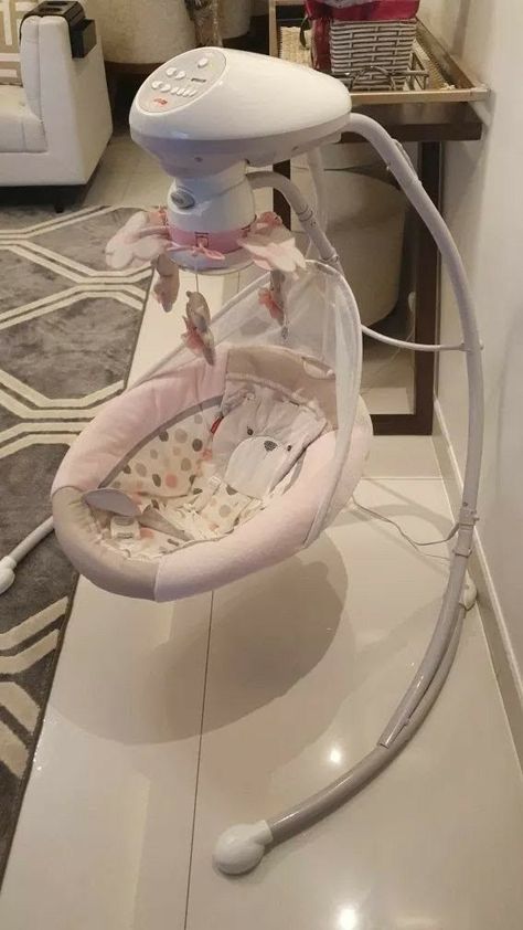 This is the perfect baby gear for those early months when your little one is constantly bouncing around. Baby Wishlist, Baby Gadgets, Baby Swing, Baby Room Inspiration, Baby Necessities, Baby Bouncer, Baby Room Design, Nursery Baby Room