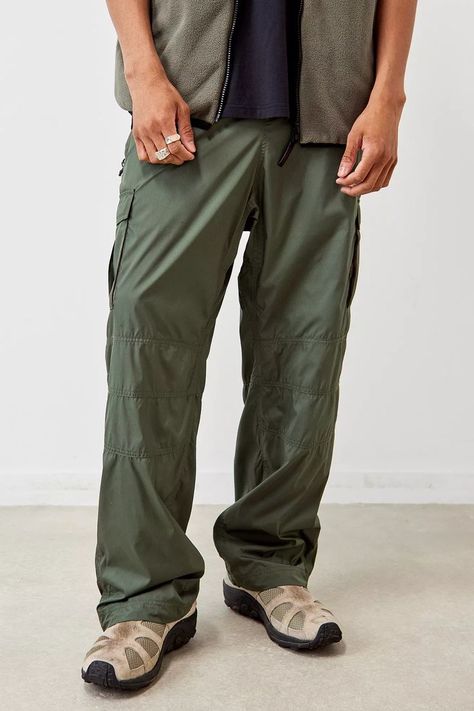 Durable ripstop cargo pants by Gramicci, a staple style for daily wear. Features a woven construction with an elasticated waist and built-in adjustable webbing belt, utility pockets and a straight fit through the legs. Complete with a logo detail to belt. Webbing Belt, Utility Pockets, Cargo Pants, Parachute Pants, Harem Pants, Daily Wear, Fitness Models, Urban Outfitters, Built In