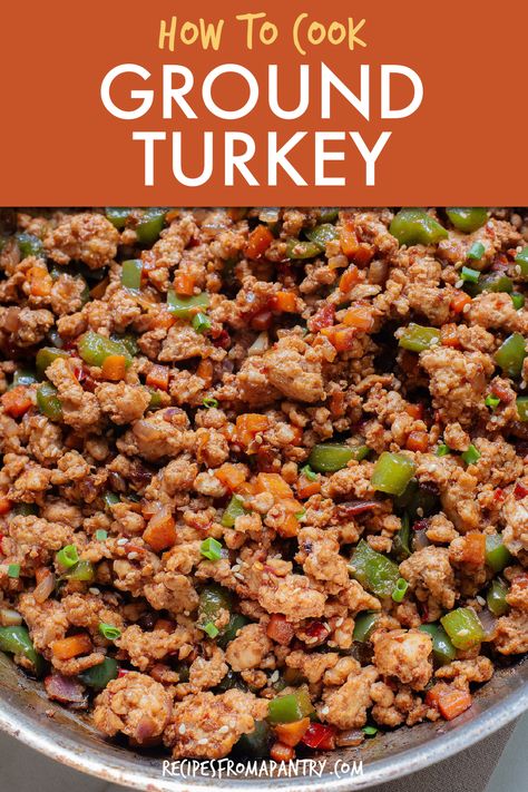 Explore vast culinary opportunities and learn how to cook ground turkey to perfection. Ideal for tasty, healthy dishes, these cooked ground turkey variations are the inspiration for your next meal! Italian, southern, Mexican, Mediterranean — this recipe is the jumping off point for countless culinary adventures. Click to learn how to cook ground turkey!! #howtocookgroundturkey #groundturkey How To Cook Ground Turkey, Ground Turkey Casserole Recipes Easy, Italian Ground Turkey, Ground Turkey Seasoning, Turkey Seasoning, Dash Recipe, Ground Turkey Tacos, Flavorful Meals, How To Make Turkey