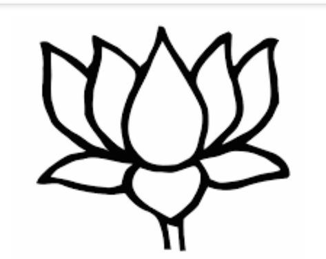 Lotus Drawing For Kids, Easy Lotus Drawing, Flower Drawing For Kids, Kayak Art, Lotus Drawing, Line Art Tattoo, Simple Flower Drawing, Lotus Symbol, Easy Flower Drawings