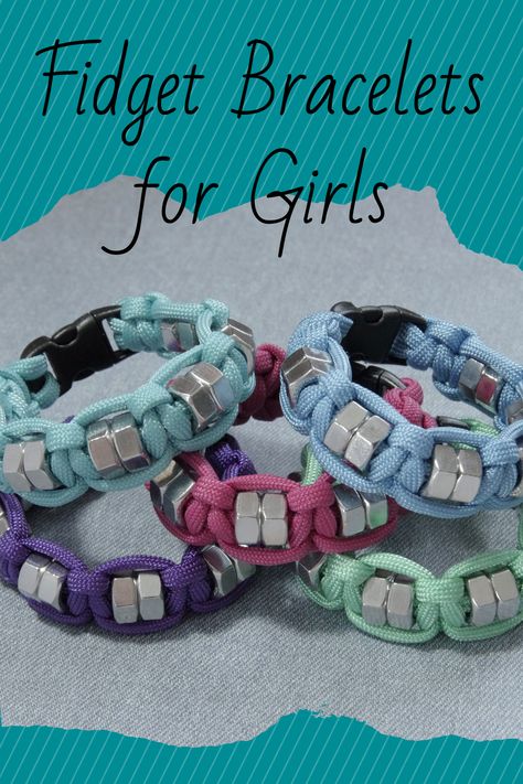 Fidget Bracelets, Homemade Fidget Toys, Fidgets Diy, Fidget Bracelet, Fidget Jewelry, 2022 Jewelry, Bracelets For Girls, Diy Fidget Toys, Jewelry Hacks