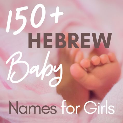 Congratulations on your baby girl! Now it's time to pick the perfect name for your daughter. Choose from popular Hebrew names and discover their various intricate meanings. Happy searching! Bible Names For Girls With Meaning, Bible Names For Girls, Congratulations On Your Baby Girl, Jewish Names, Jewish Baby Names, Hebrew Boy Names, Hebrew Girl Names, Twin Girl Names, Bible Names