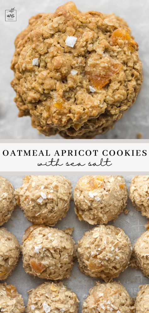 Dry Fruit Cookies Recipes, Dried Apricot Cookies, Apricot Oatmeal Cookies, Dried Apricot Cookies Recipe, Apricot Bars With Dried Apricots, Dried Apricot Bread Recipe, What To Make With Apricots, Vegan Apricot Recipes, Gluten Free Apricot Recipes