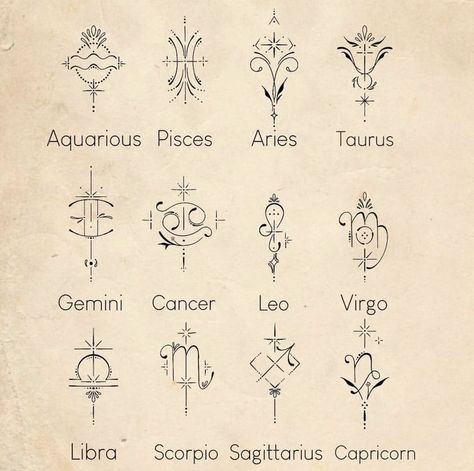 Horoscope Symbols Tattoo, Feminine Astrology Tattoos, Fire Zodiac Tattoo, Delicate Zodiac Tattoo, Dainty Zodiac Tattoo, Dainty Libra Tattoo, 40th Birthday Tattoos For Women, Virgo Sign Tattoos For Women, Libra Zodiac Tattoos For Women