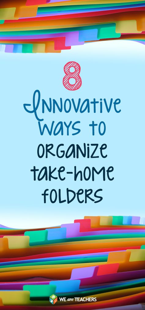 Keep classroom communication organized with these take home folder ideas from teachers. Student Folder Organization, Preschool Storage, School Relationship, Classroom Communication, Take Home Folders, Student Folders, Homework Folder, Personal Narrative Writing, We Are Teachers