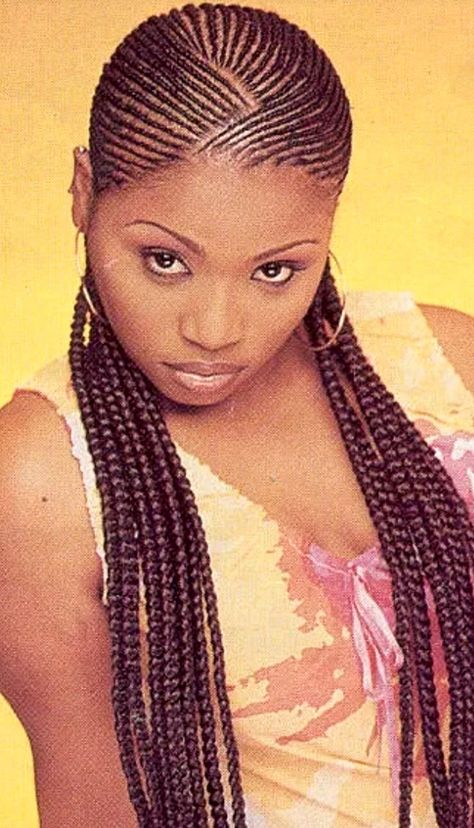 2000s Cornrow Hairstyles, Early 2000s Cornrows, Old School Box Braids, 2000s Cornrows, 90s Cornrow Hairstyles, 90s Cornrows, 2000s Braid Hairstyles, 2000s Braids, 2000s Hairstyles