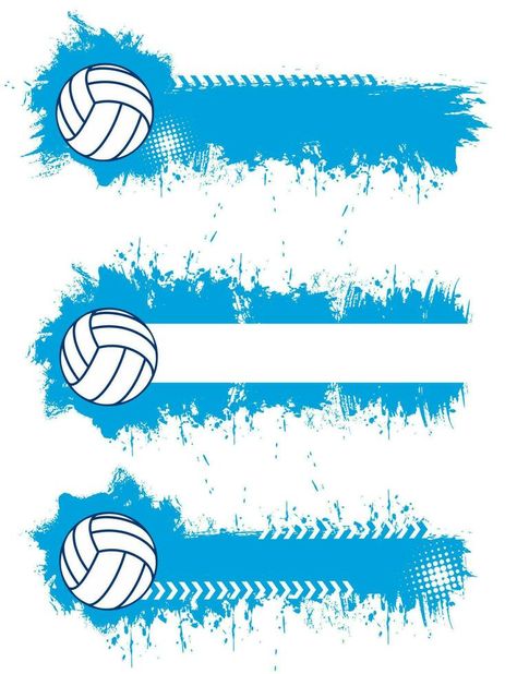 Volleyball sport blank banners vector templates Volleyball Banners, Blank Banner, Women Ideas, Banner Vector, Volleyball, Banners, Vector Free, Clip Art, Quick Saves