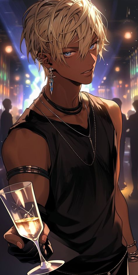 Anime Guy, Anime Stories, Black Characters, Black Anime Characters, Guy Drawing, Art Challenge, Handsome Anime, Character Portraits, Anime Artwork